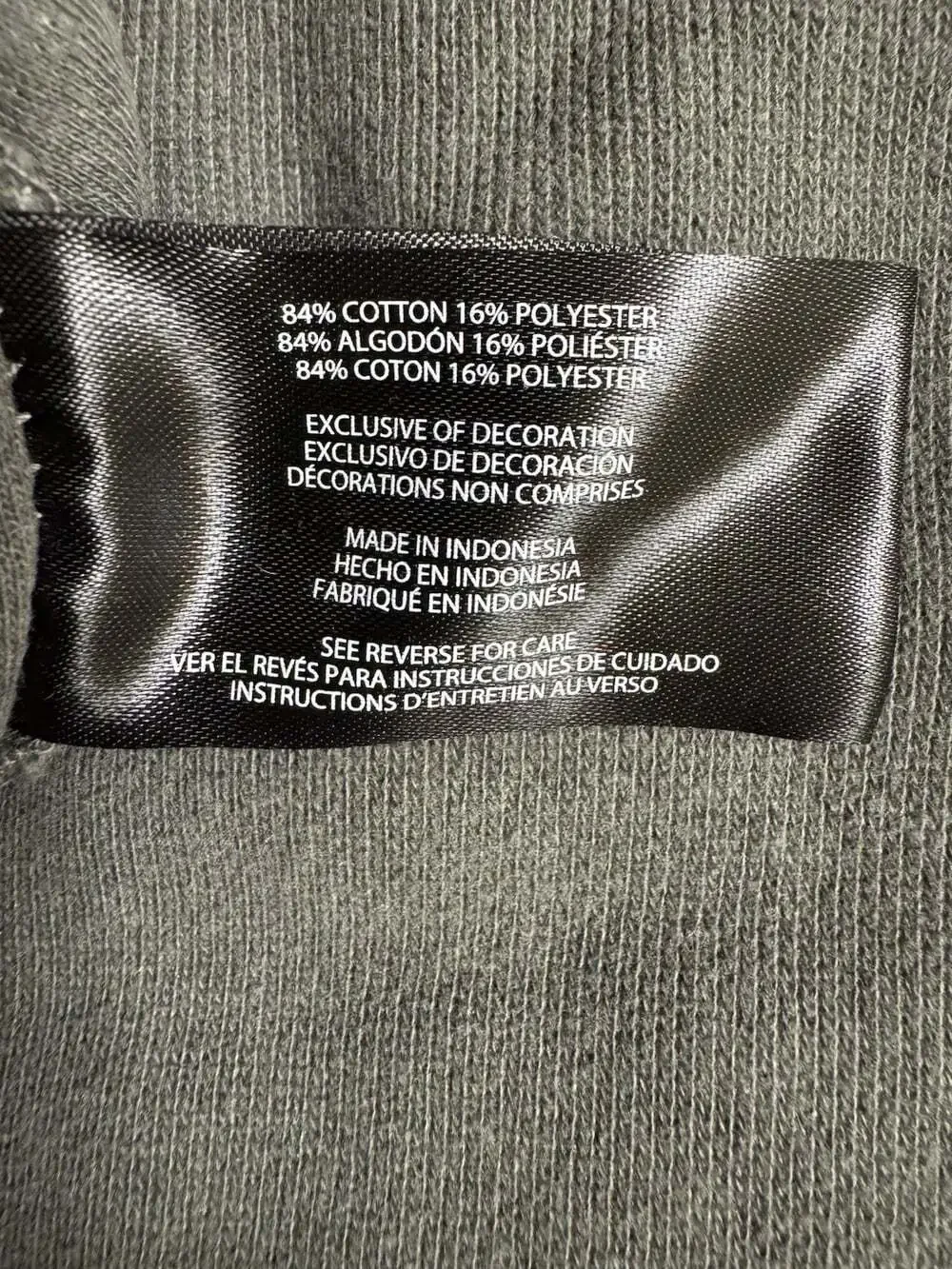 Banana Republic Men’s L Olive Gray Quarter-Zip Pullover Sweatshirt Cotton